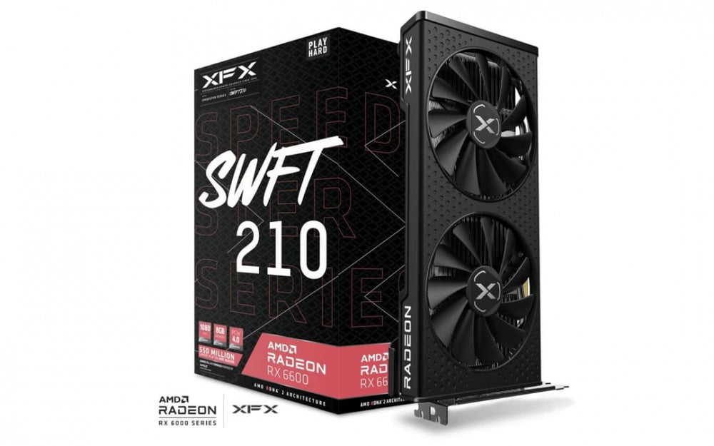 Tarjeta De Video Xfx (Rx-66Xl8Lfdq) Speedster Swft 210 Radeon Rx 66008Gb Gddr62044Mhz3*Dphdmi