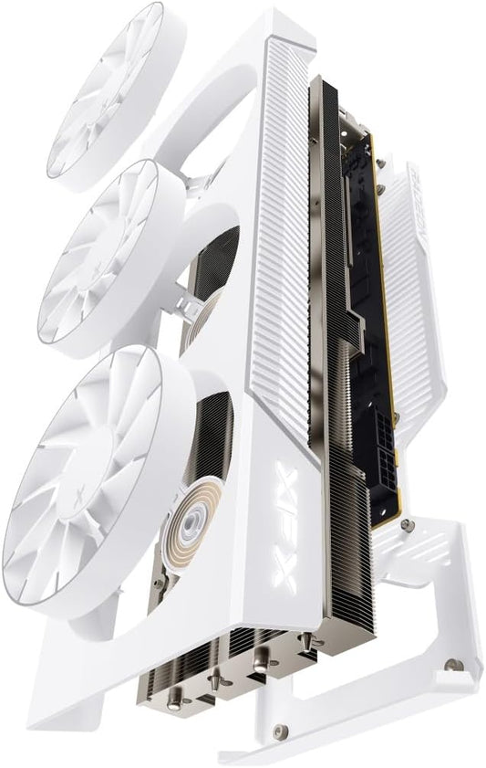 Tarjeta De Video Xfx (Rx-78Tmairw9) Quicksilver Rx7800Xt16Gb Gddr63*Dphdmimagnetic Airblanca