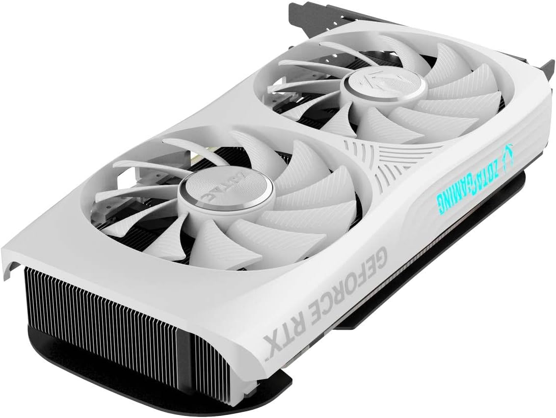 Tarjeta De Video Zotac (Zt-D40610Q-10M) Rtx4060Ti8Gb Oc,Blanco,Pci-E 4.0,Hdmi,3*Dp 1.4A,2*Fan