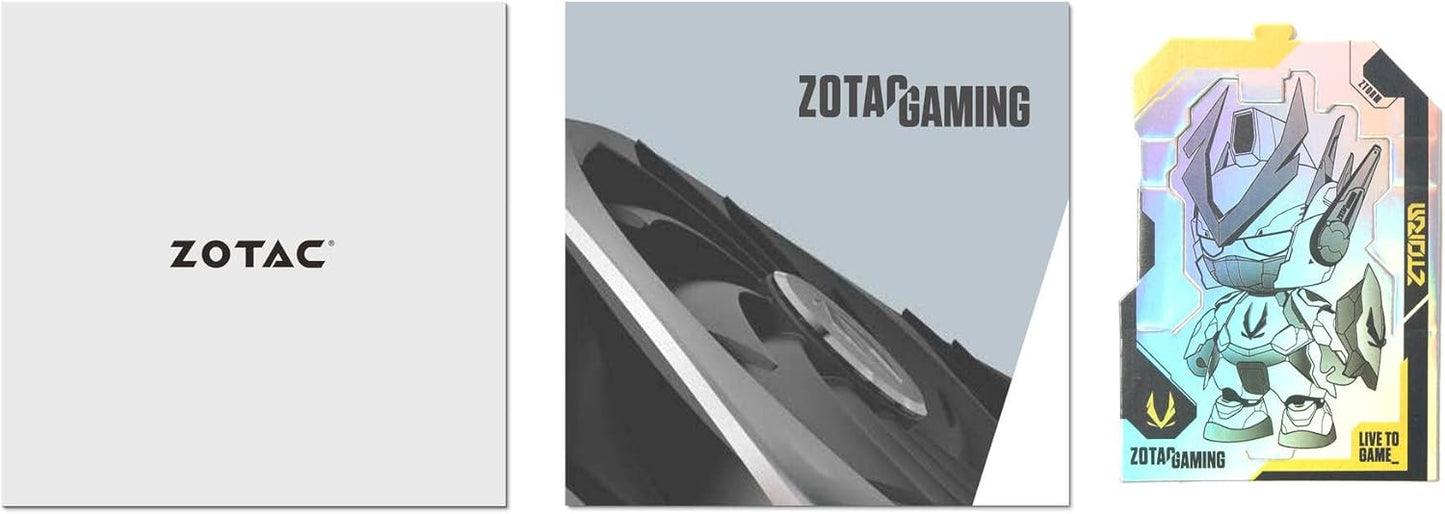 Tarjeta De Video Zotac (Zt-D40610Q-10M) Rtx4060Ti8Gb Oc,Blanco,Pci-E 4.0,Hdmi,3*Dp 1.4A,2*Fan