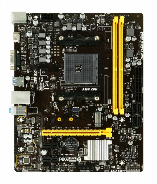 Tarjeta Madre Biostar Micro Atx B450Mh, S-Am4, Amd B450, Hdmi, 32Gb Ddr4 Para Amd