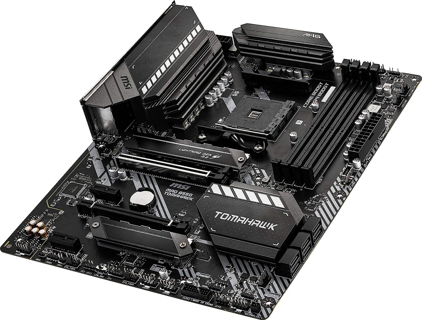 Motherboard Msi (Mag B550 Tomahawk) Socket Am4,4*Ddr4 4866,Hdmi,Dp,Pci-E 4.0,Crossfire,Atx