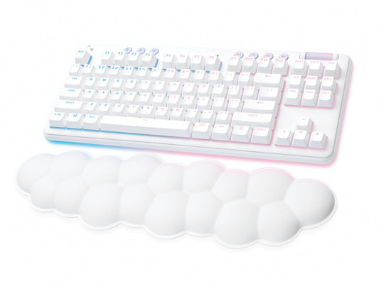 Teclado Logitech G715 Tkl C/Reposamano Bt Lineal Offwhite (920-010684)