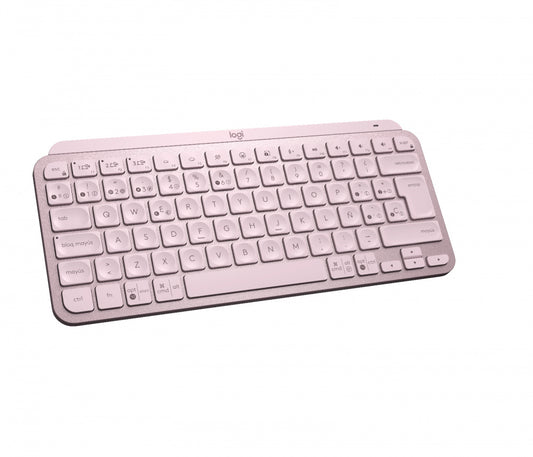Teclado Logitech Mx Keys Mini Iluminado Bt 10Mt Rose (920-010478)