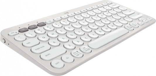 Teclado Logitech Pebble Keys 2 K380S Bt Multidisp. White (920-011784)