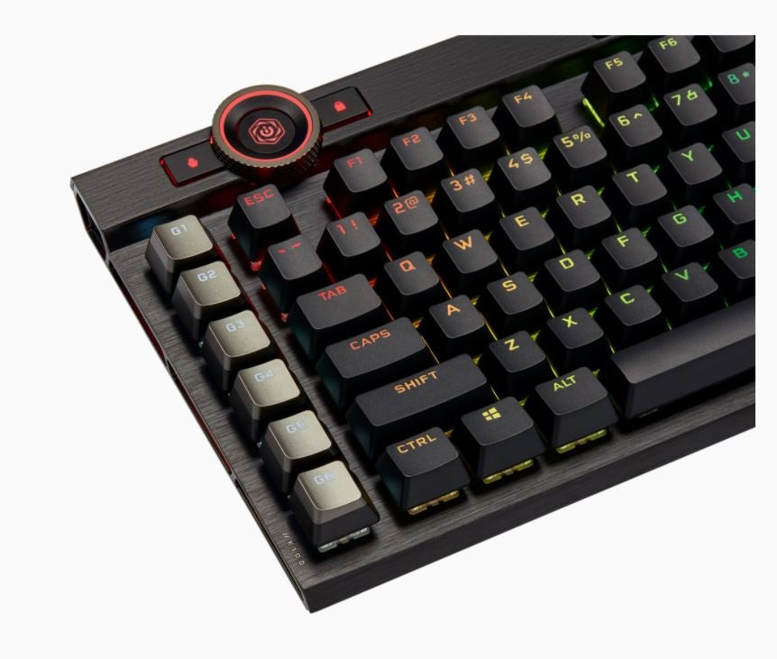 Teclado Mecanico Corsair (Ch-912A01A-Na) K100 Rgbgaming Icue Cherry Ingles