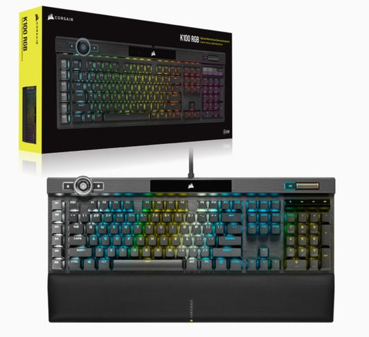 Teclado Mecanico Corsair (Ch-912A01A-Na) K100 Rgbgaming Icue Cherry Ingles