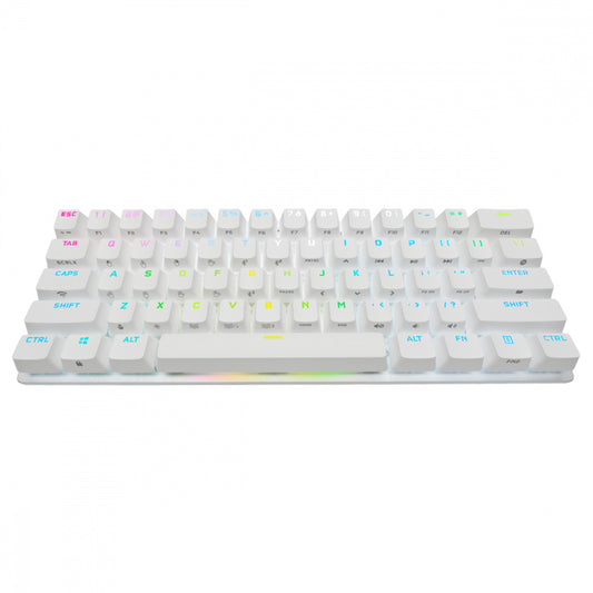 Teclado Mecanico Corsair (Ch-9189110-Na) K70 Pro Mini Wireless Rgb60%Switch Cherry Mx Redblanco