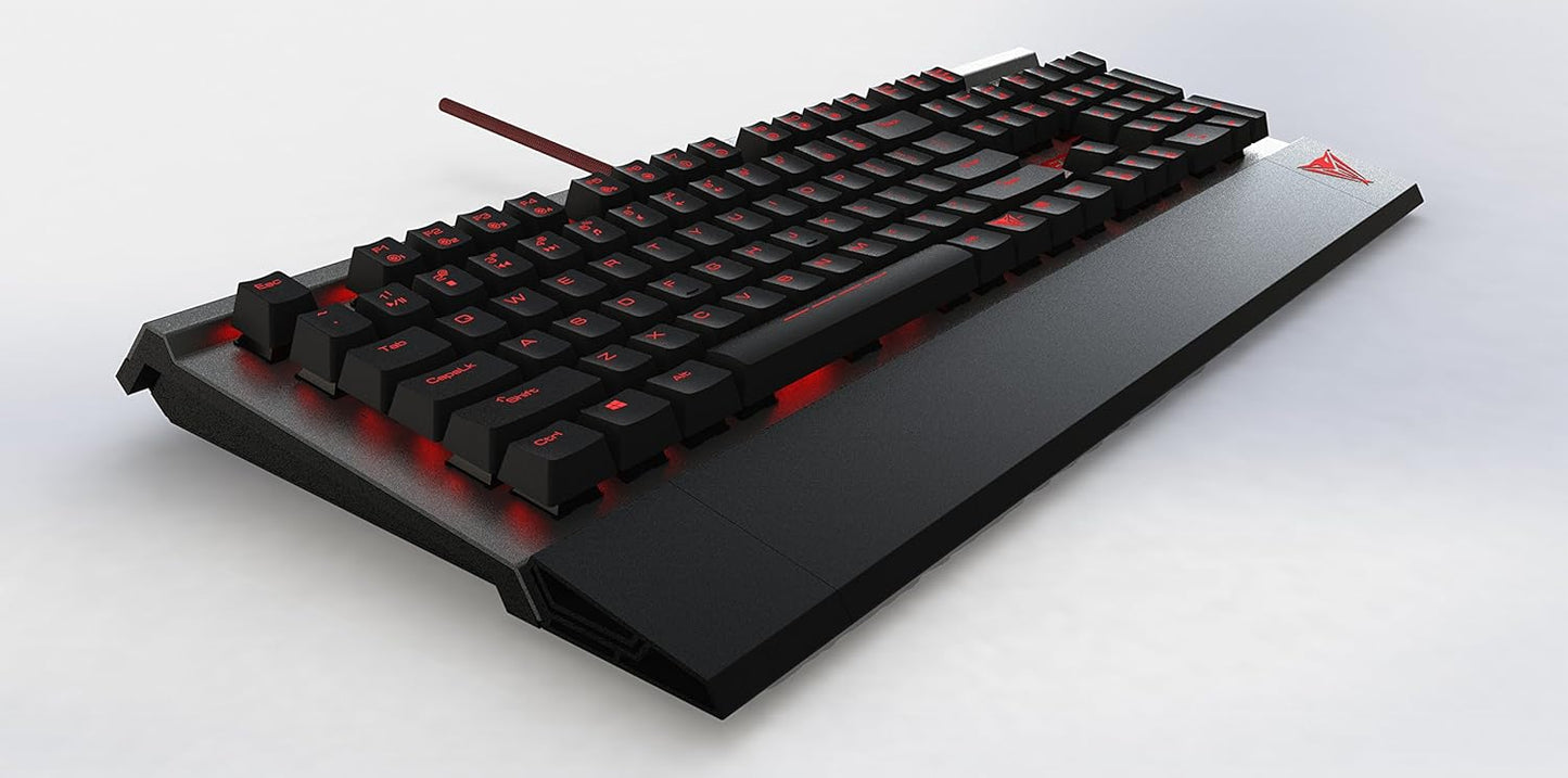 Teclado Patriot Viper V730 (Pv730Mbulgm) Gaming Ingles, Red Led Backlight
