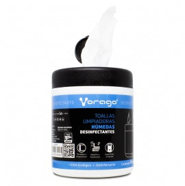 Vorago Toallas Humedas Para Pantallas Cln-107, 30 Piezas
