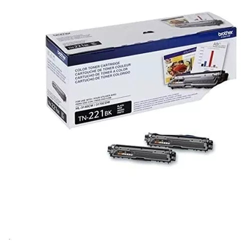 Tóner Brother Tn-221Bk Negro, 2500 Páginas