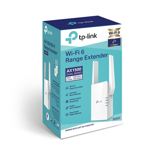 Tp-Link Adaptadores Repetidor Wifi Ax1500 / Re505X
