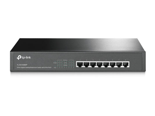 Tp-Link Switch De Escritorio De 8 Puertos 2.5G (Tl-Sg1008Mp)