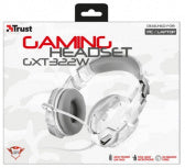 Audifonos Trust Gxt (20864) 322W Carus Gaming Headset Snow Camo,3.5Mm 3 Y 4 Pins,Pc, Xbox,Ps5,Switch