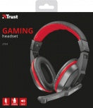 Audifonos Trust Ziva (21953) Gaming Headset Black, 3.5Mm*2