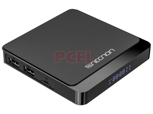Tv Box Necnon (3Q-2) Android 10, 2Gb Ram, 8Gb Rom, 4K, Procesador H313 32 Bits, Wifi 2.4/5G, Negro
