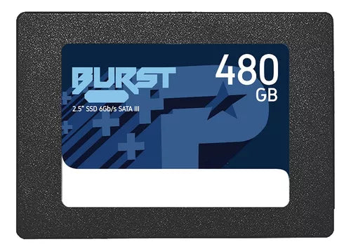 Unidad Ssd 2.5" Patriot 480Gb (Pbe480Gs25Ssdr) Burst Elite, Sata3, 7Mm, 3D Nand