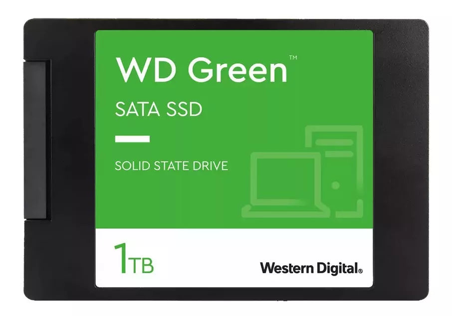 Unidad Ssd 2.5" Wd 1Tb (Wds100T3G0A) Green, Sata3, 7Mm, 3D Nand