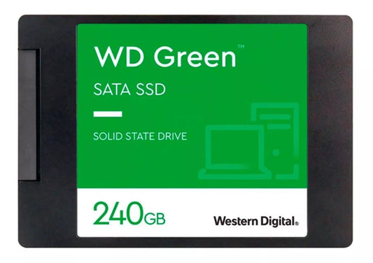 Unidad Ssd 2.5" Wd 240Gb (Wds240G3G0A) Green, Sata3, 7Mm