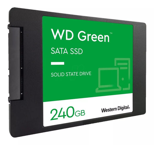 Unidad Ssd 2.5" Wd 240Gb (Wds240G3G0A) Green, Sata3, 7Mm