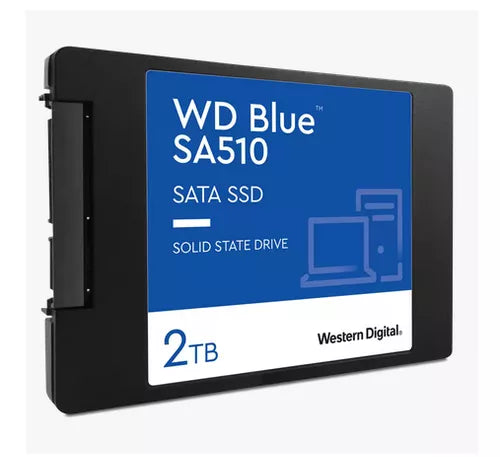 Unidad Ssd 2.5" Wd 2Tb (Wds200T3B0A) Blue Sa510, 7Mm, Sata3, 3D Nand