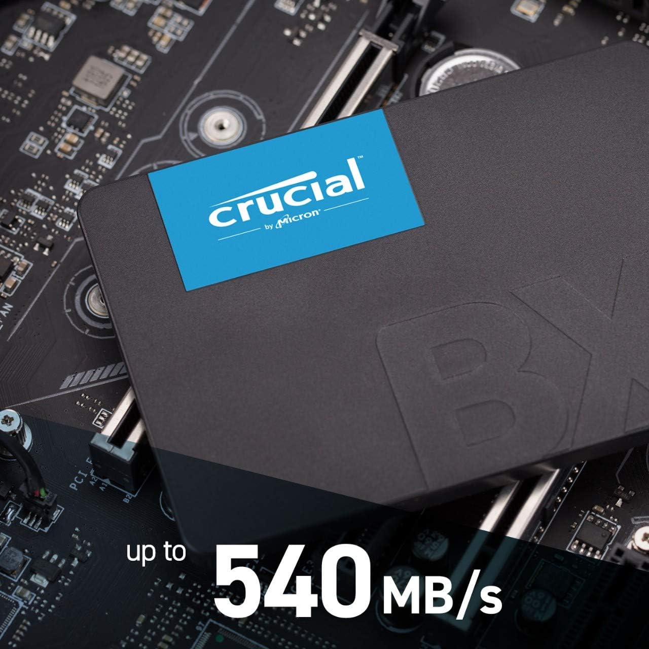Unidad Ssd 2.5" Crucial 1Tb (Ct1000Bx500Ssd1) Sata3, 7Mm, 3D Nand