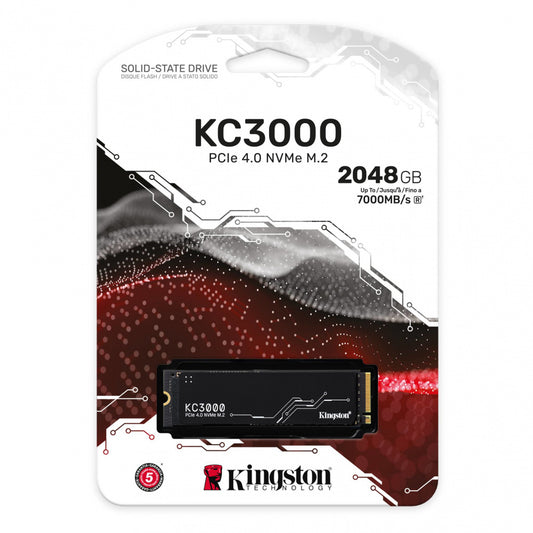 Unidad Ssd Kingston Kc3000 2048G M.2 2280 (Skc3000D/2048G)
