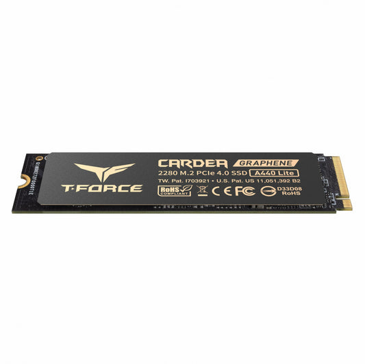 Unidad Ssd M.2 Teamgroup 1Tb (Tm8Ffq001T0C129) T-Force A440 Lite Pci Gen4X4 2280 W/Heat Sticker