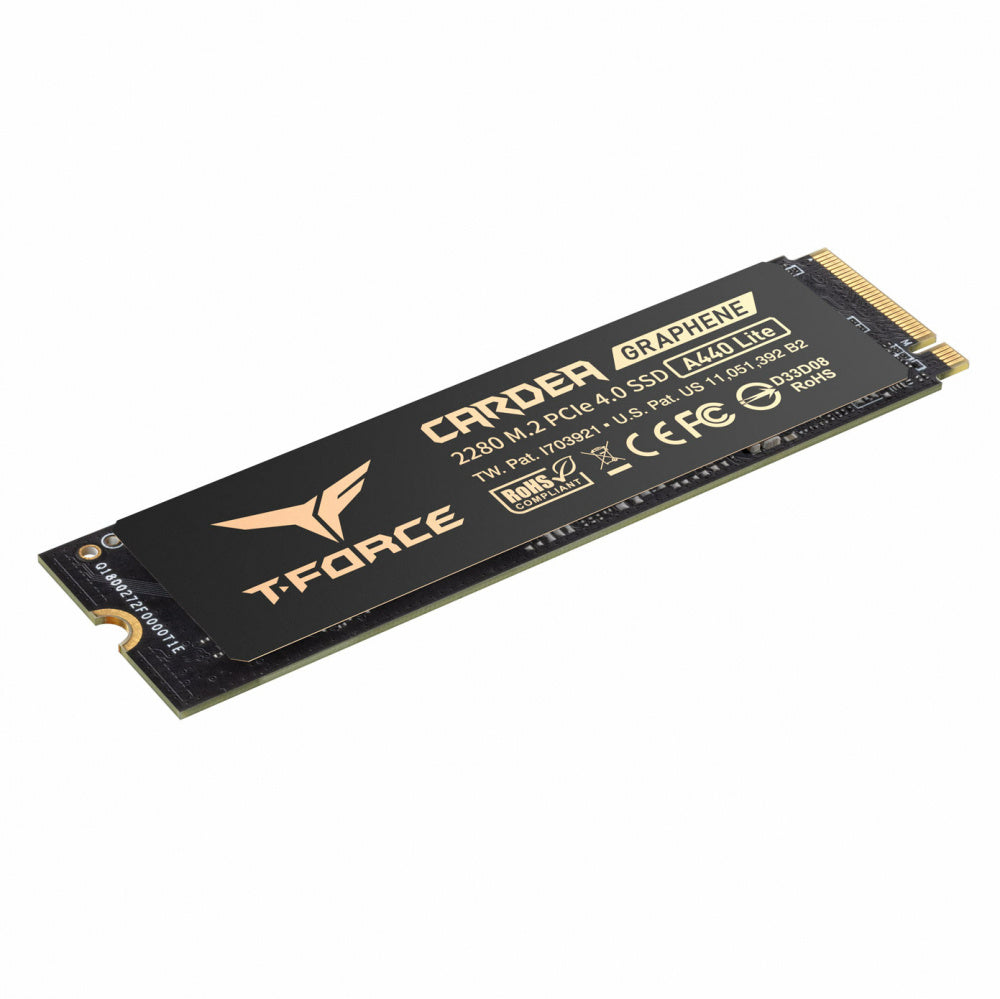 Unidad Ssd M.2 Teamgroup 1Tb (Tm8Ffq001T0C129) T-Force A440 Lite Pci Gen4X4 2280 W/Heat Sticker
