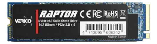 Unidad Ssd M.2 Verico 256Gb (1Ssok-Ssmm93-Nn) Spirit, Pcie 3.0, Nvme, 3D Nand, 2280