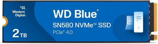 Unidad Ssd M.2 Wd 2Tb (Wds200T3B0E) Blue Sn580, Pcie 4.0, Nvme, 3D Nand, 2280