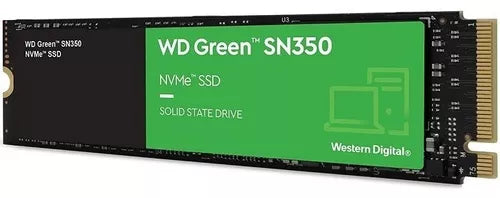 Unidad Ssd M.2 Wd 480Gb (Wds480G2G0C) Green Sn350, Pcie 3.0, Nvme, 2280