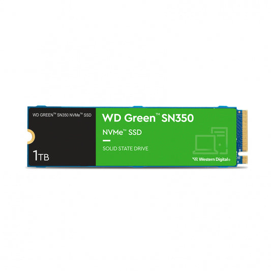 Unidad Ssd M.2 Wd 1Tb (Wds100T2G0C) Green Sn350, Pcie 3.0, Nvme, 2280