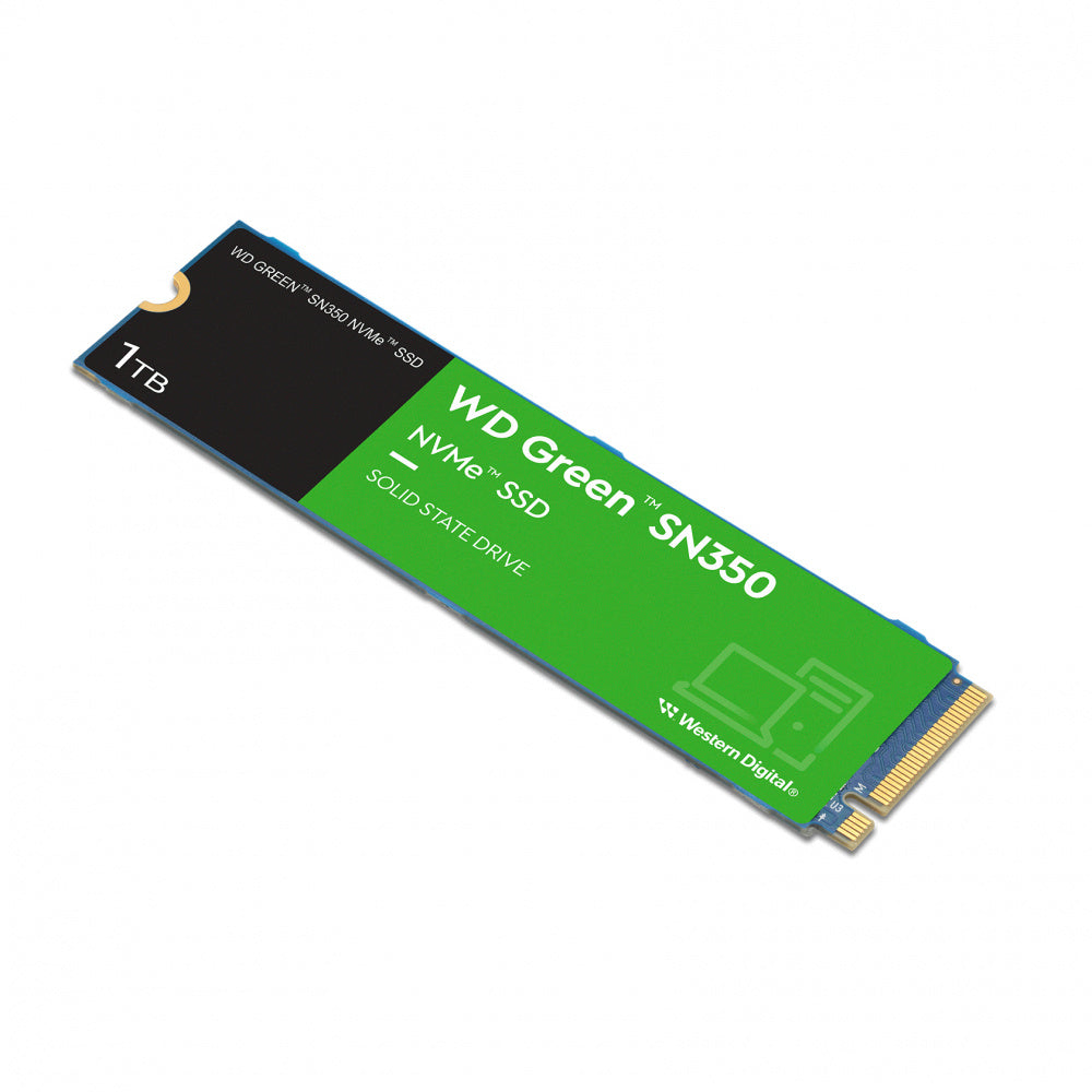 Unidad Ssd M.2 Wd 1Tb (Wds100T2G0C) Green Sn350, Pcie 3.0, Nvme, 2280