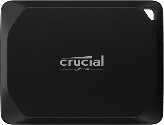 Unidad Ssd Portable Crucial 1Tb (Ct1000X10Prossd9) X10, Usb 3.2, Usb-C, Negro
