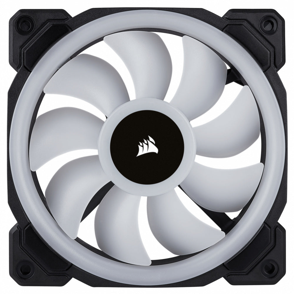 Ventilador Gabinete Corsair (Co-9050071-Ww) Ll120Rgb Luz Dual, 120Mm, Negro