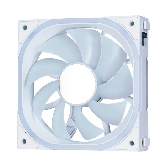 Ventilador Modular Game Factor 120Mm 58Cfm 1900Rpm Rgb Blanco Fg500-Wh