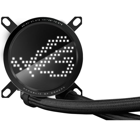 Ventilador P/Cpu Asus (Rog Ryuo Iii 360 Argb) Aurasync Rgb,3 Fans 120Mm,Enfriamiento Liquido