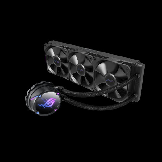 Ventilador P/Cpu Asus (Rog Strix Lc Ii 360) 3 Fans Rog 120Mmrgb En La Bombaenfriamiento Liquido