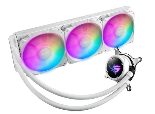 Ventilador P/Cpu Asus (Rog Strix Lc Ii 360 Argb We) 3 Fans Rog Argb De 120Mmenfriamiento Liquido