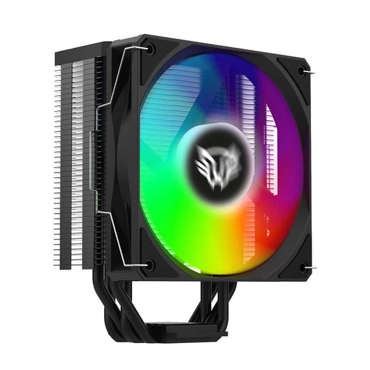 Ventilador P/Cpu Balam Rush (Br-937405) Nitrox Nx50,Vent 120Mm,4 Tubos,Lga 1700,Am5,Rgb,Negro