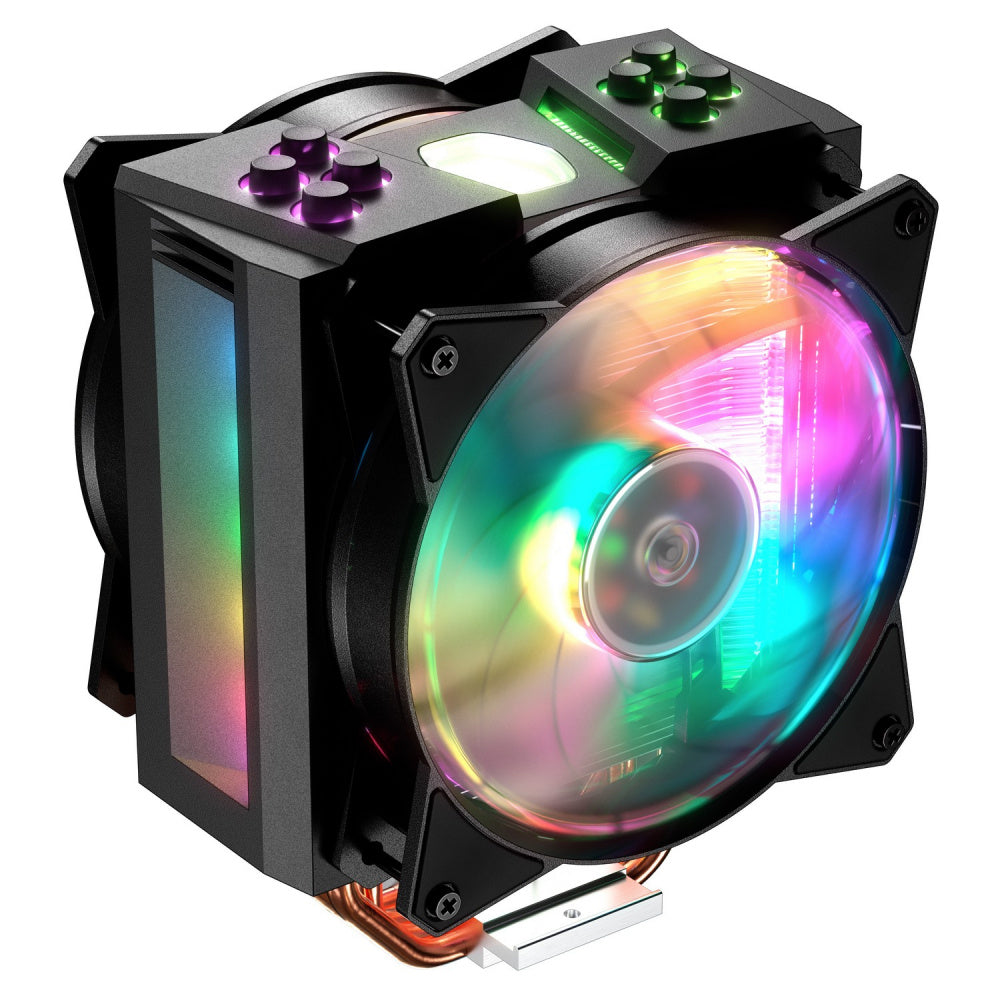 Ventilador P/Cpu Cooler Master (Mam-T4Pn-218Pc-R1) Masterair Ma410M Rgb,Lga1200,Am4,28 Leds,4 Tubos