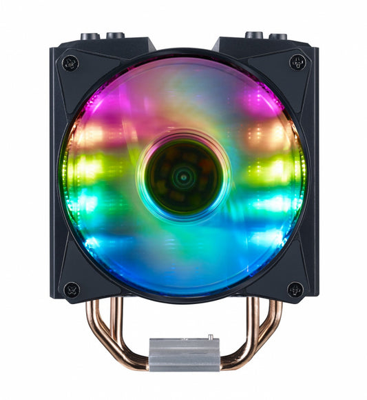 Ventilador P/Cpu Cooler Master (Mam-T4Pn-218Pc-R1) Masterair Ma410M Rgb,Lga1200,Am4,28 Leds,4 Tubos