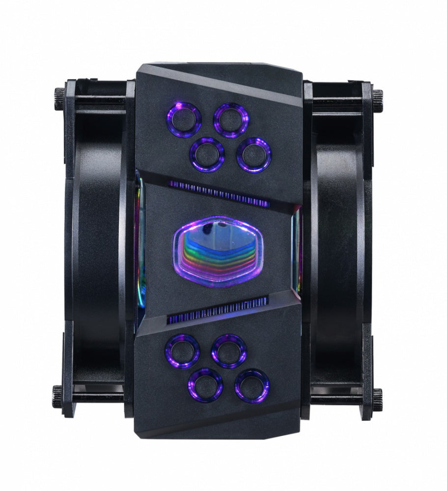 Ventilador P/Cpu Cooler Master (Mam-T4Pn-218Pc-R1) Masterair Ma410M Rgb,Lga1200,Am4,28 Leds,4 Tubos