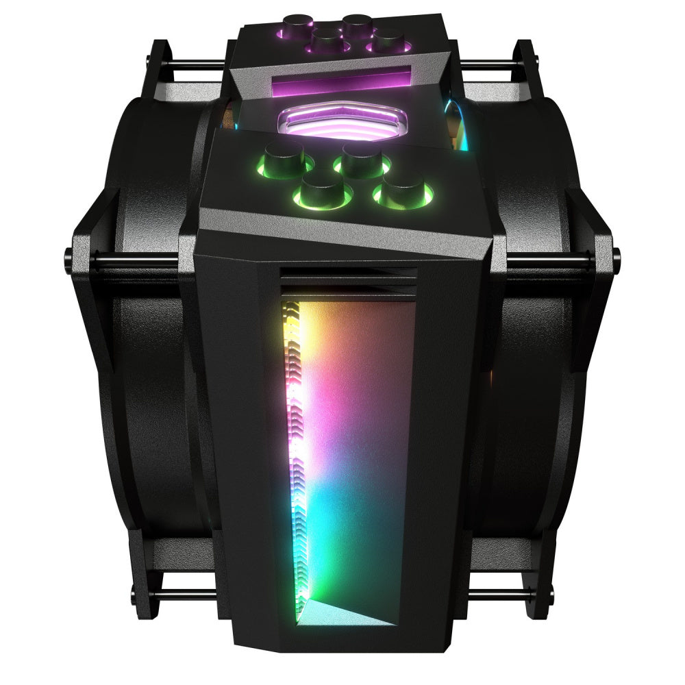 Ventilador P/Cpu Cooler Master (Mam-T4Pn-218Pc-R1) Masterair Ma410M Rgb,Lga1200,Am4,28 Leds,4 Tubos