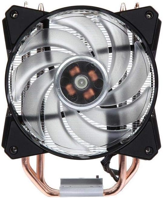 Ventilador P/Cpu Cooler Master (Map-T4Pn-220Pc-R1) Ma410P,120Mm Air Balance Rgb, Lga1200/Am4