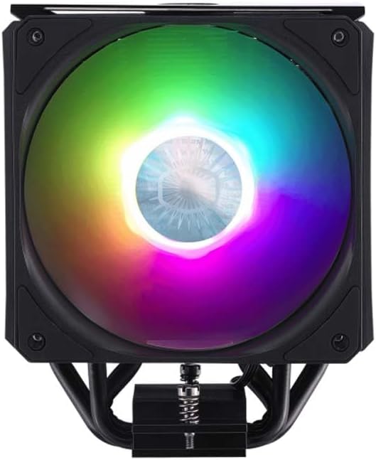 Ventilador P/Cpu Cooler Master (Map-T6Ps-218Pa-R1) Ma612 Stealth 2*Fan 120Mm Argb,Negro,Lga1700/Am5