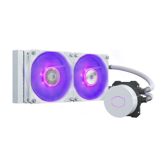 Ventilador P/Cpu Cooler Master (Mlw-D24M-A18Pc-Rw) Masterliquidml240L V2 Rgb Edicion Blanca