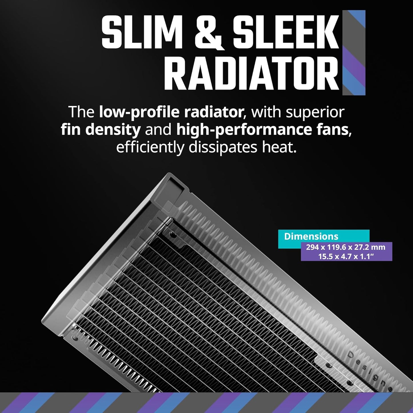 Ventilador P/Cpu Cooler Master (Mlw-D36M-A18Pz-R1)Masterliquid 360L V2 Argb, Negro, 3*Fans 120Mm