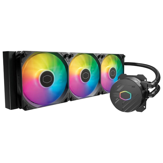 Ventilador P/Cpu Cooler Master (Mlw-D36M-A18Pz-R1)Masterliquid 360L V2 Argb, Negro, 3*Fans 120Mm